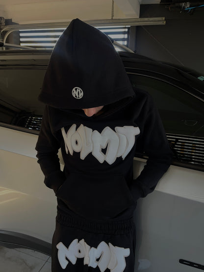 MIDNIGHT BLACK HOODIE