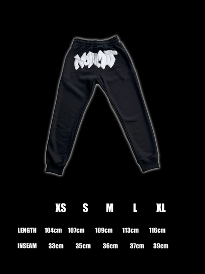 MIDNIGHT BLACK SWEATPANTS